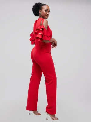 Mitet Jumpsuit - Red