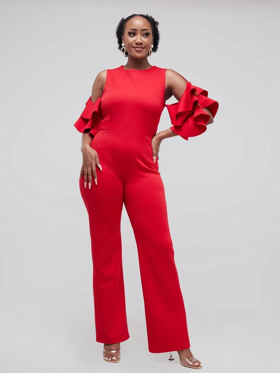 Mitet Jumpsuit - Red