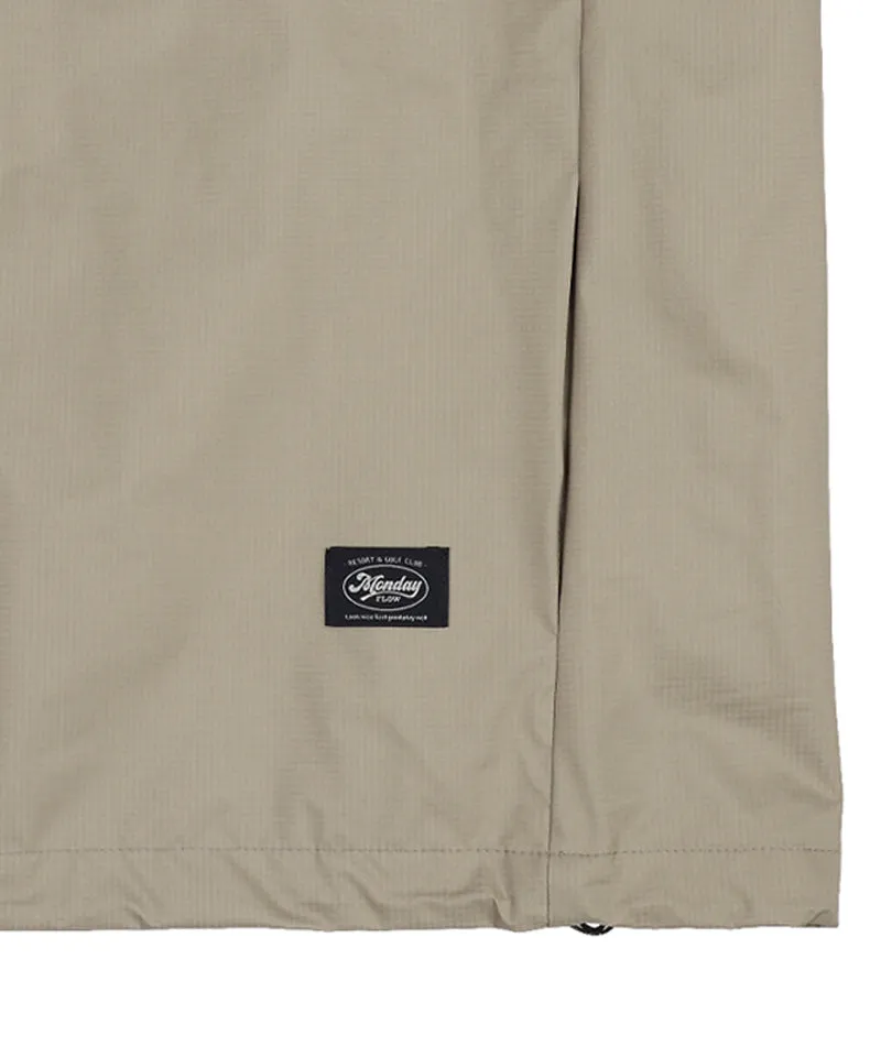 Monday Flow Two-Way Windbreaker - Beige