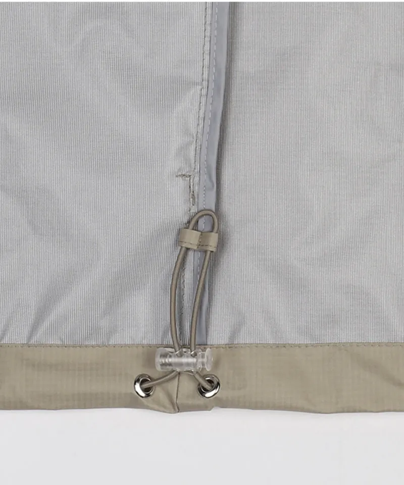 Monday Flow Two-Way Windbreaker - Beige