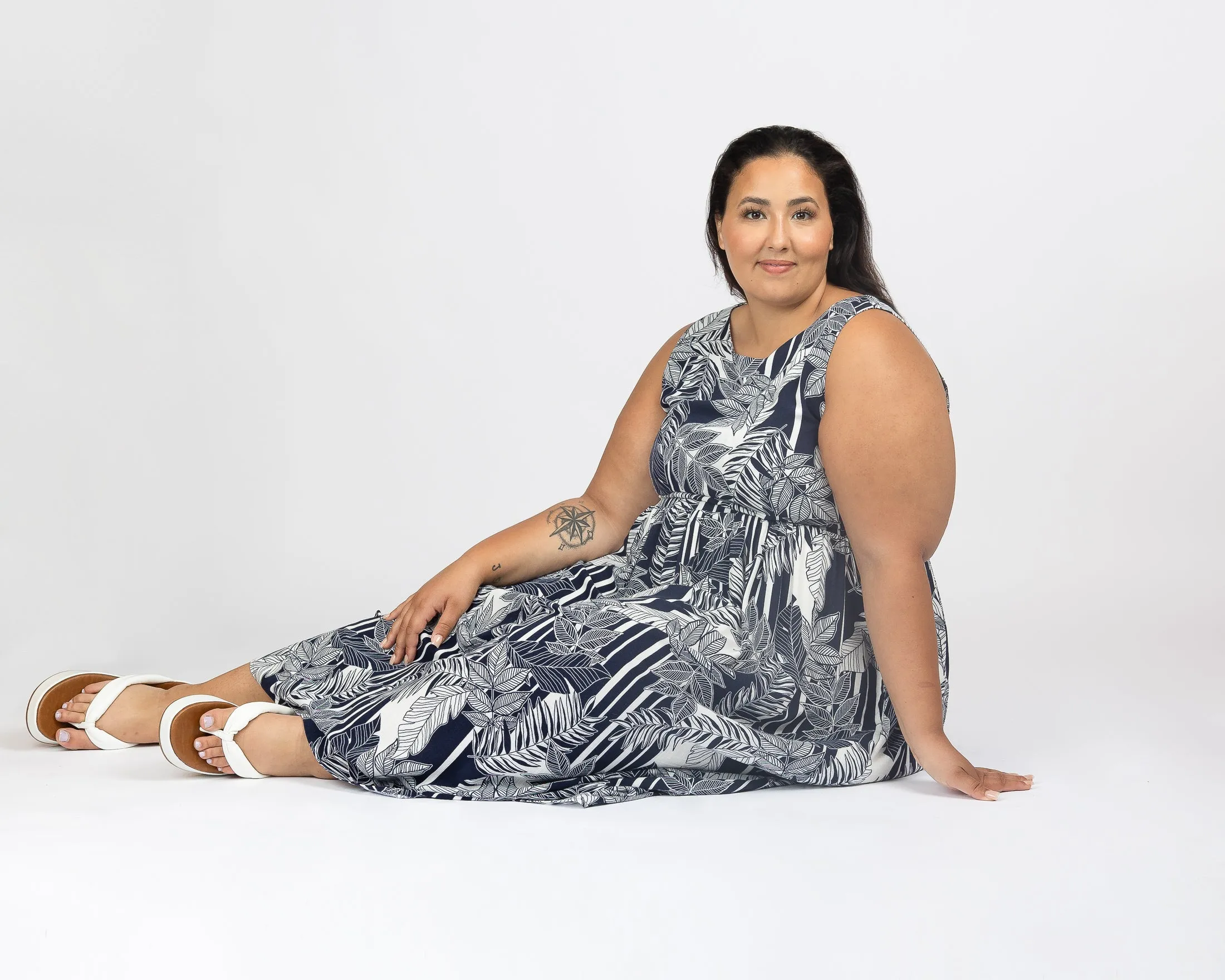 Mother Rose | Sleeveless Ankle-Length Dress