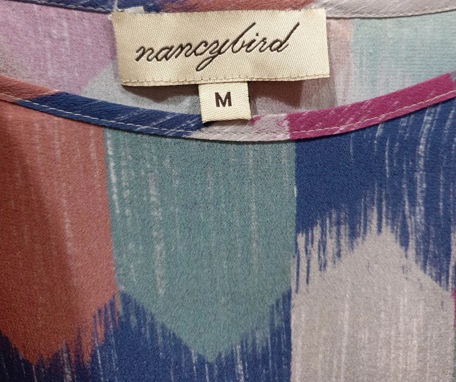 Nancybird unique print top size Medium