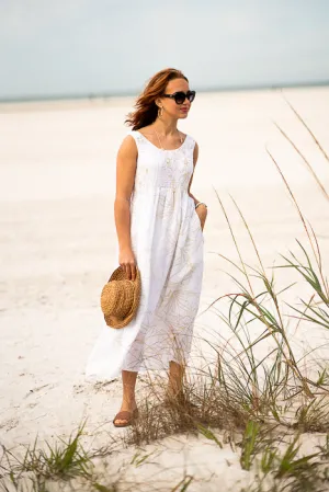Natalia Linen Dress | Resort Wear Dress