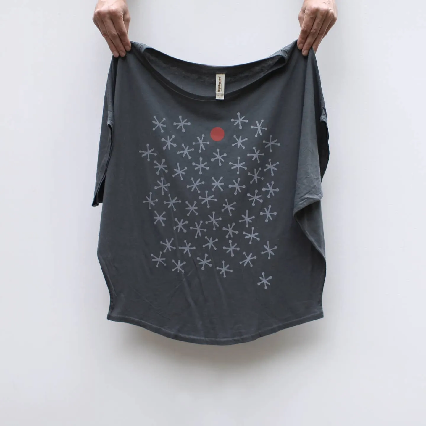 NEW! Jacks Game Mid Century Dolman Sleeve Tee in Gray by Blackbird Supply Co.