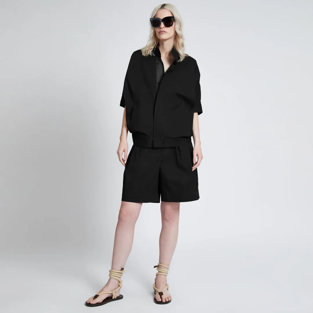 NOEL DOLMAN SLEEVE TOP BLACK