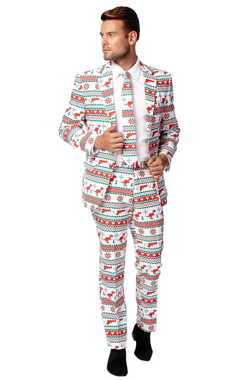 OppoSuits Mens Gangstaclaus Christmas Suit