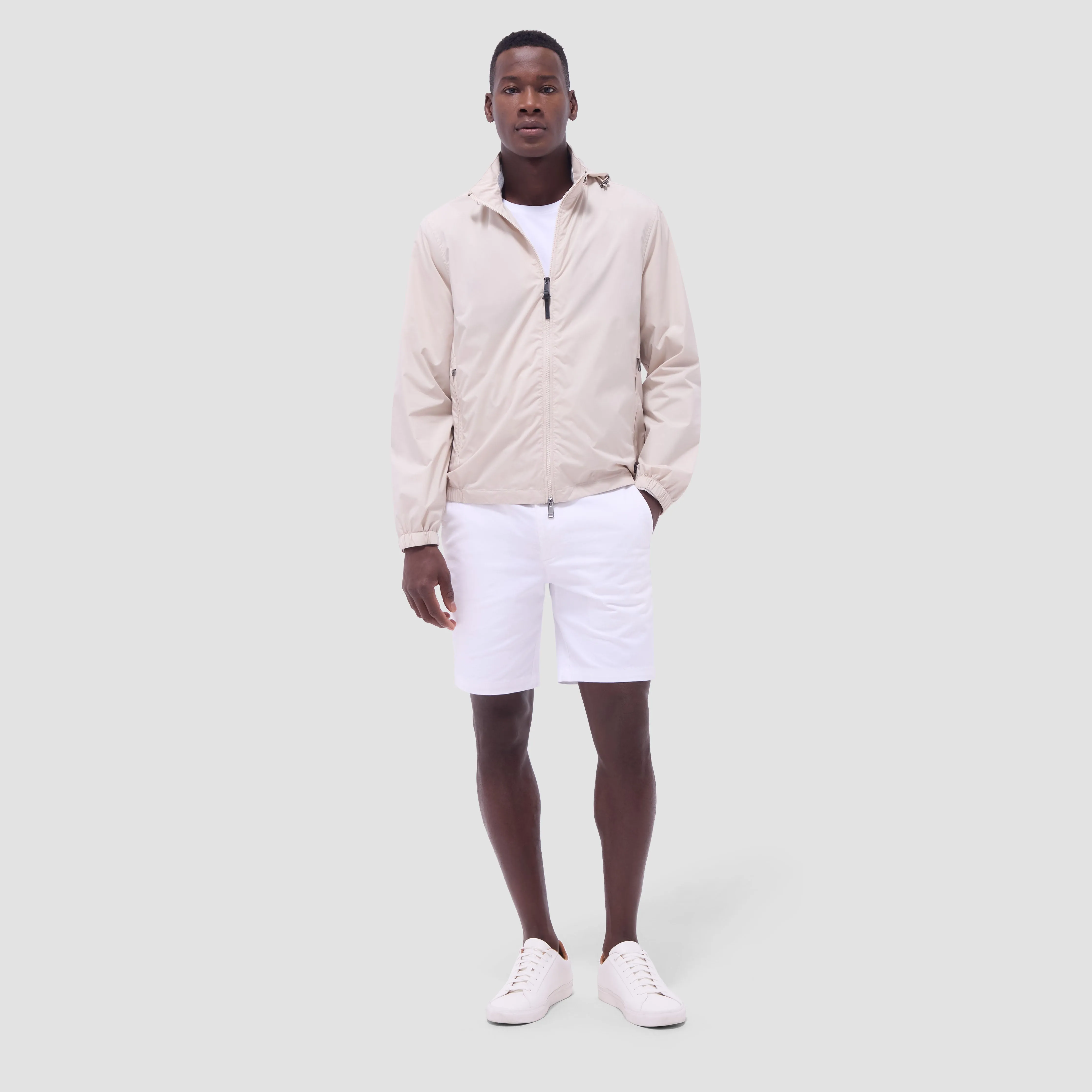 Packable Nylon Windbreaker Jacket