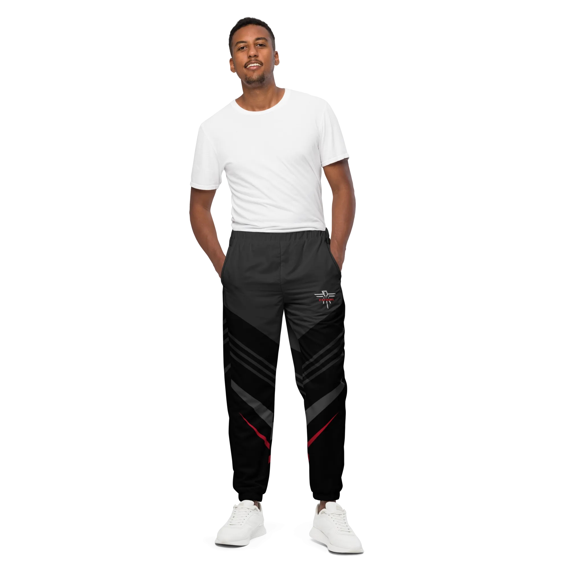 Patriot Pledge Red Unisex track pants