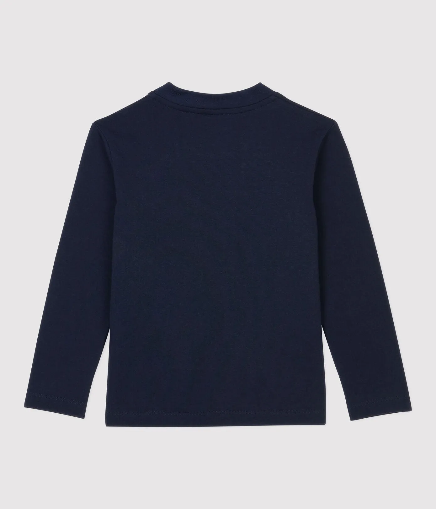 Petit Bateau Navy Long Sleeved Cotton Tshirt