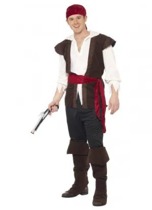 Pirate Classic Buccaneer Adult Costume For Sale