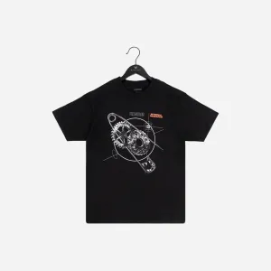 Pleasures Research T-Shirt P23F051-Black
