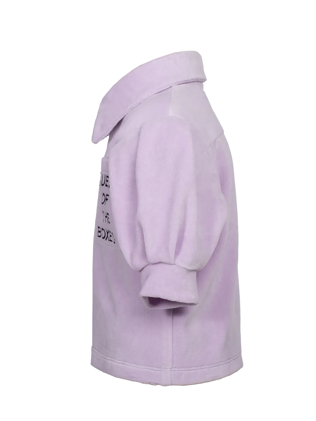 'Queen of the Boxes' Velour Shirt
