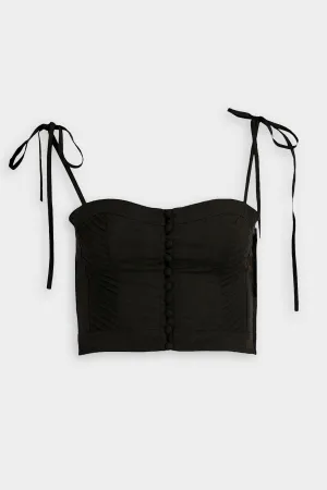 Quinn Top in Noir