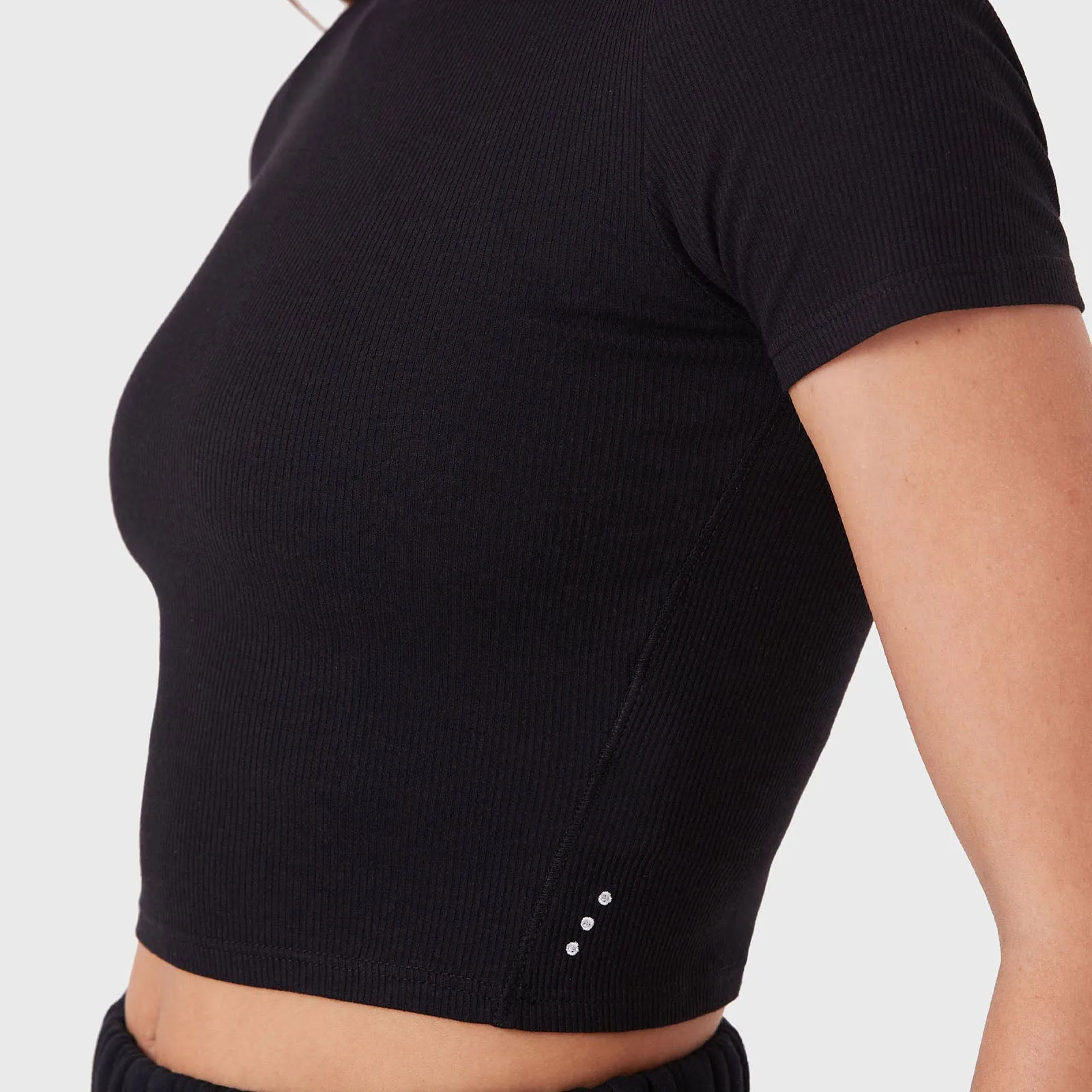 REC GEN - Form Rib Tee Black