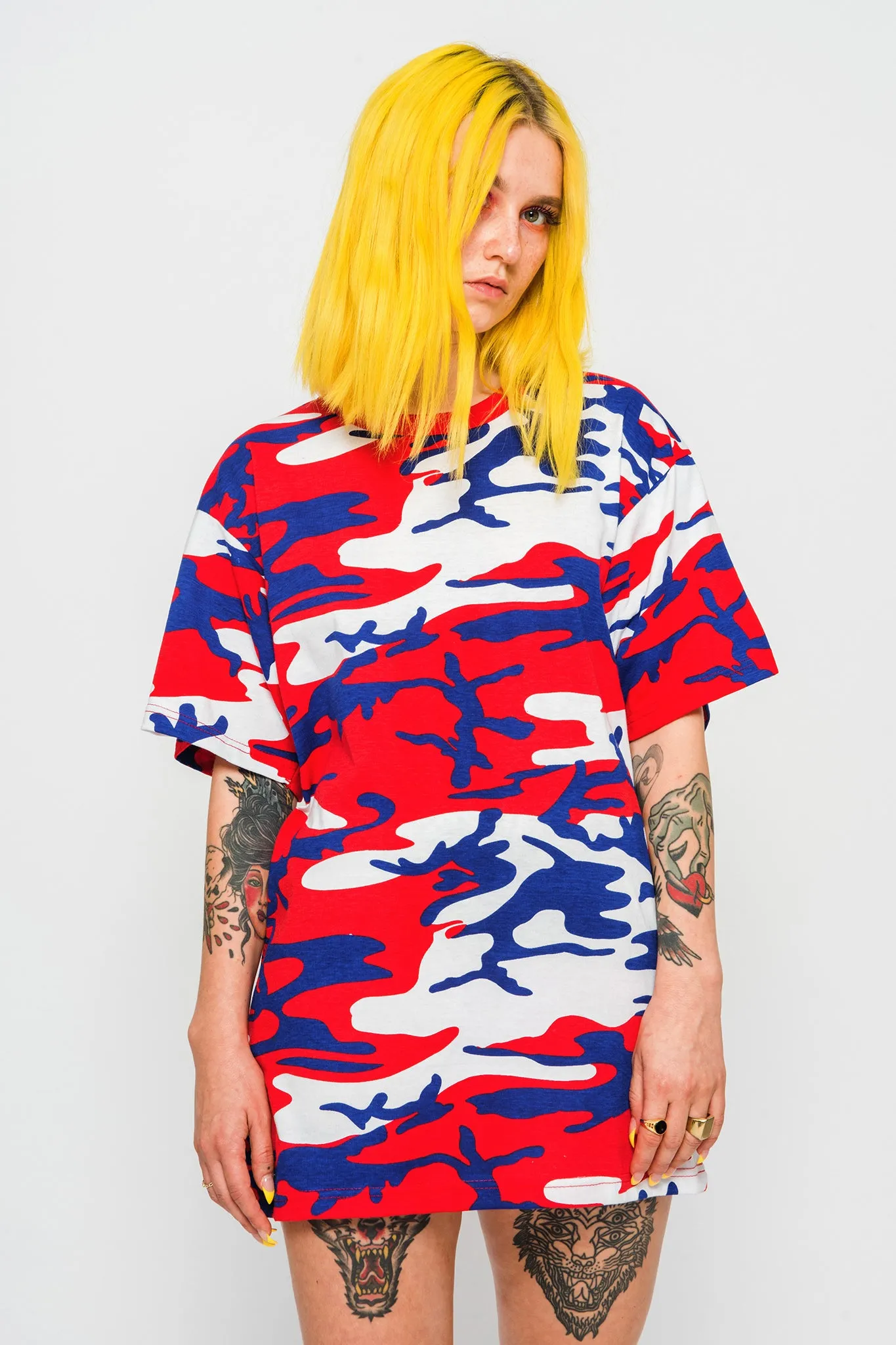 Red White & Rude Camo T-Shirt