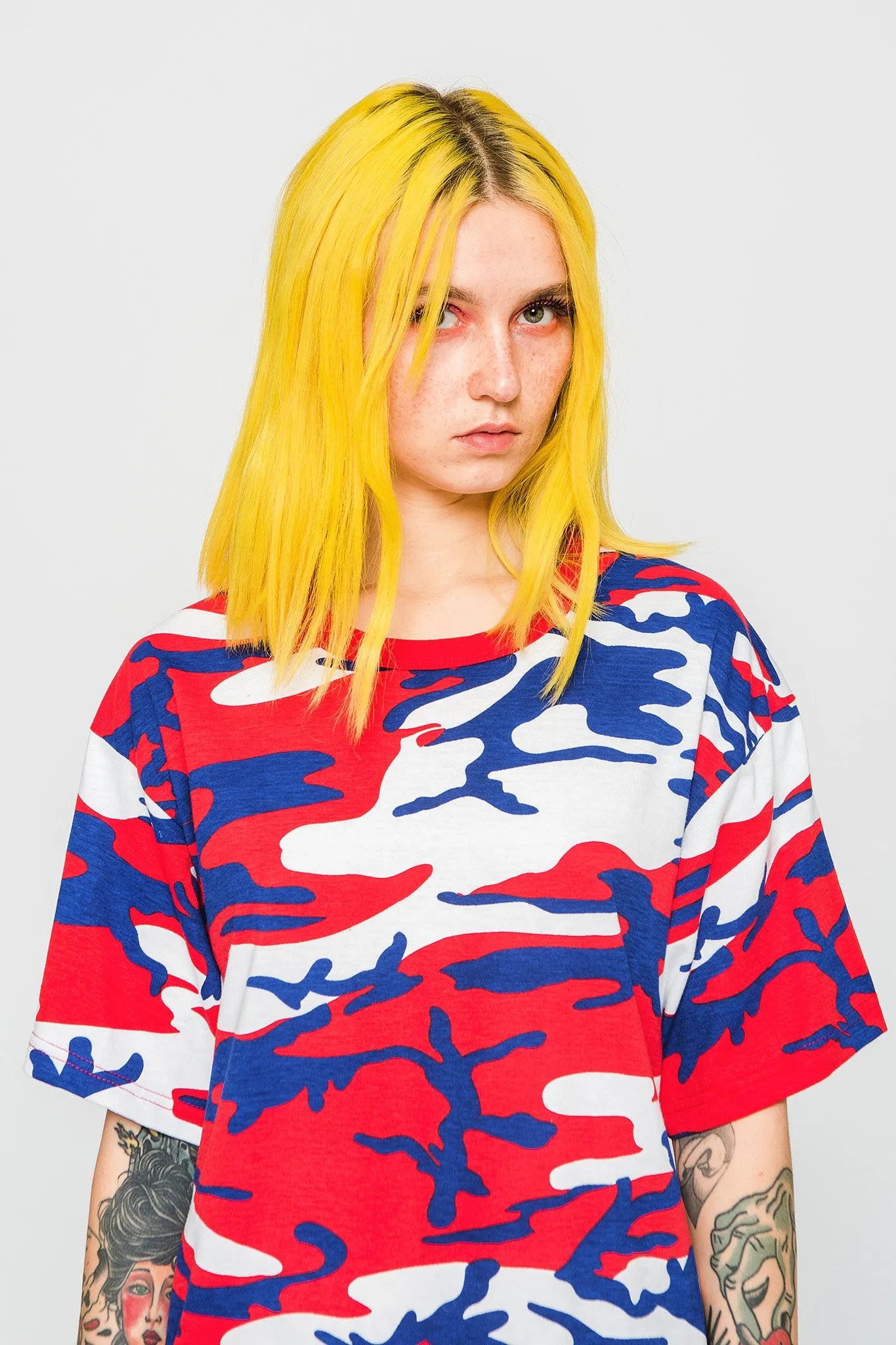 Red White & Rude Camo T-Shirt