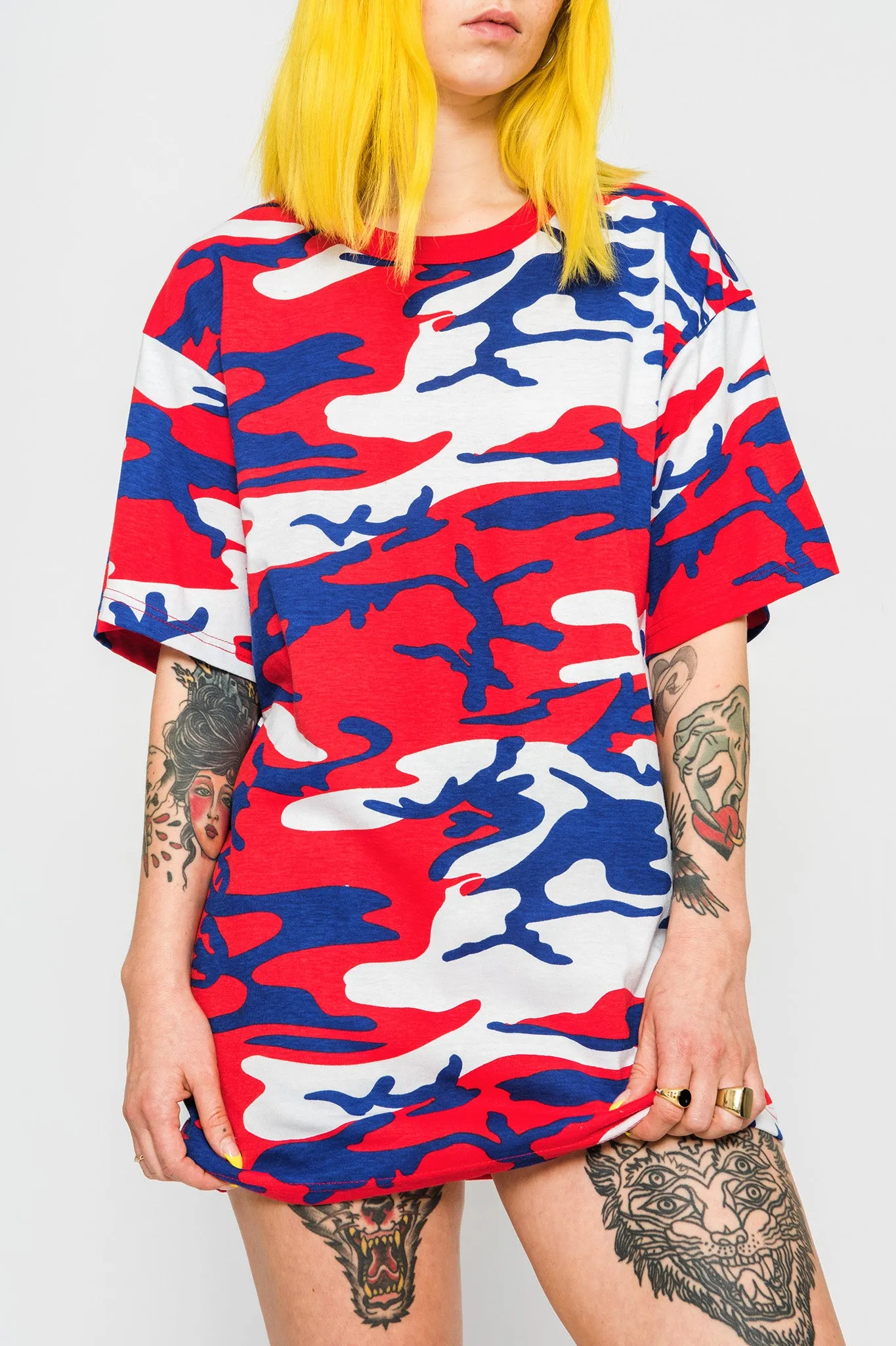 Red White & Rude Camo T-Shirt
