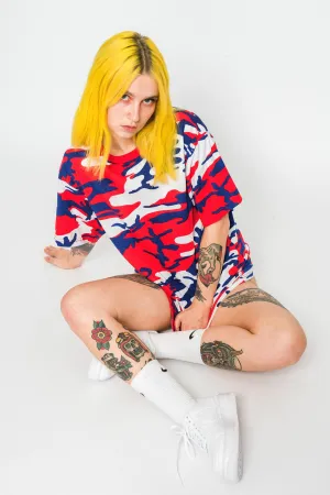 Red White & Rude Camo T-Shirt
