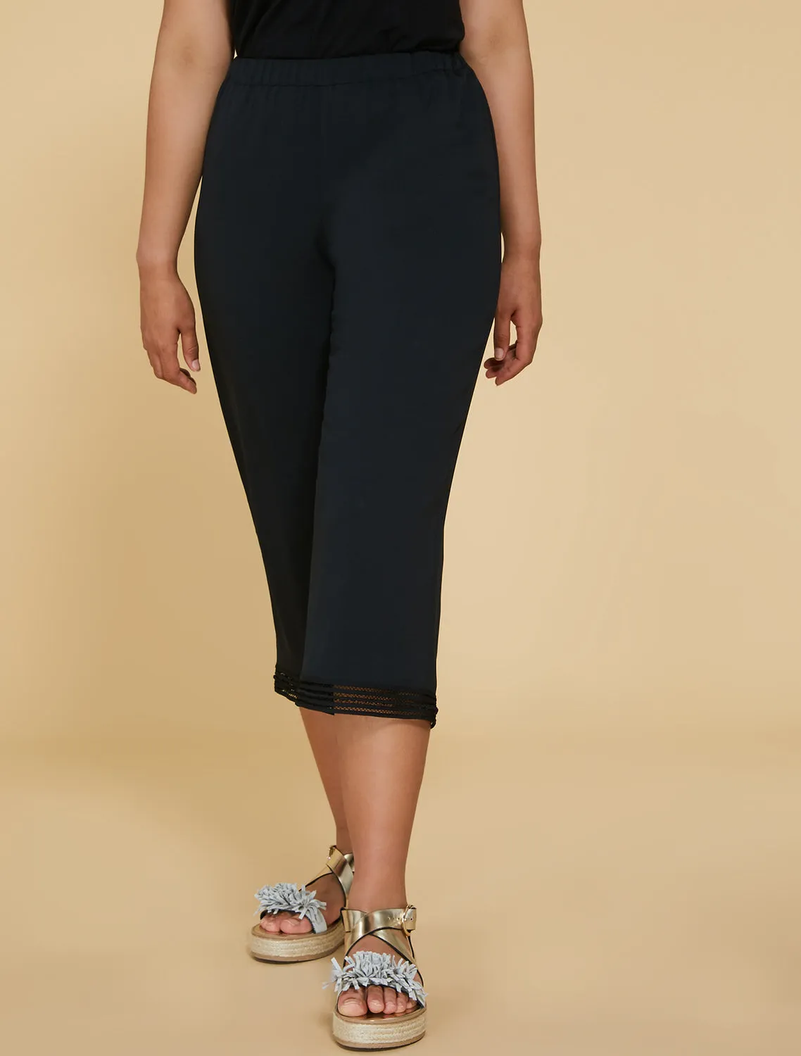 REGALO FLUID CREPE TROUSERS