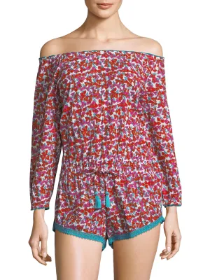 ROBERTA ROLLER RABBIT Women's Joana Niama Romper $125 NEW