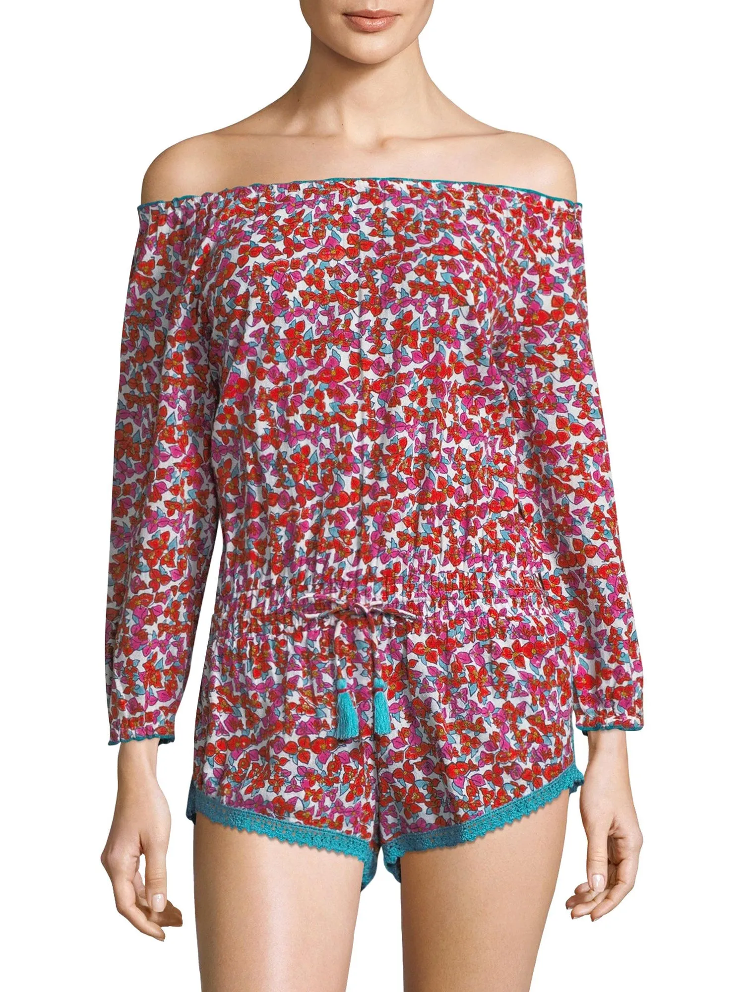 ROBERTA ROLLER RABBIT Women's Joana Niama Romper $125 NEW