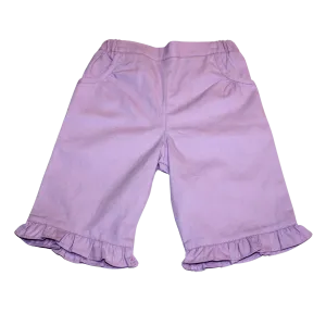 Ruffle Cropped Trousers