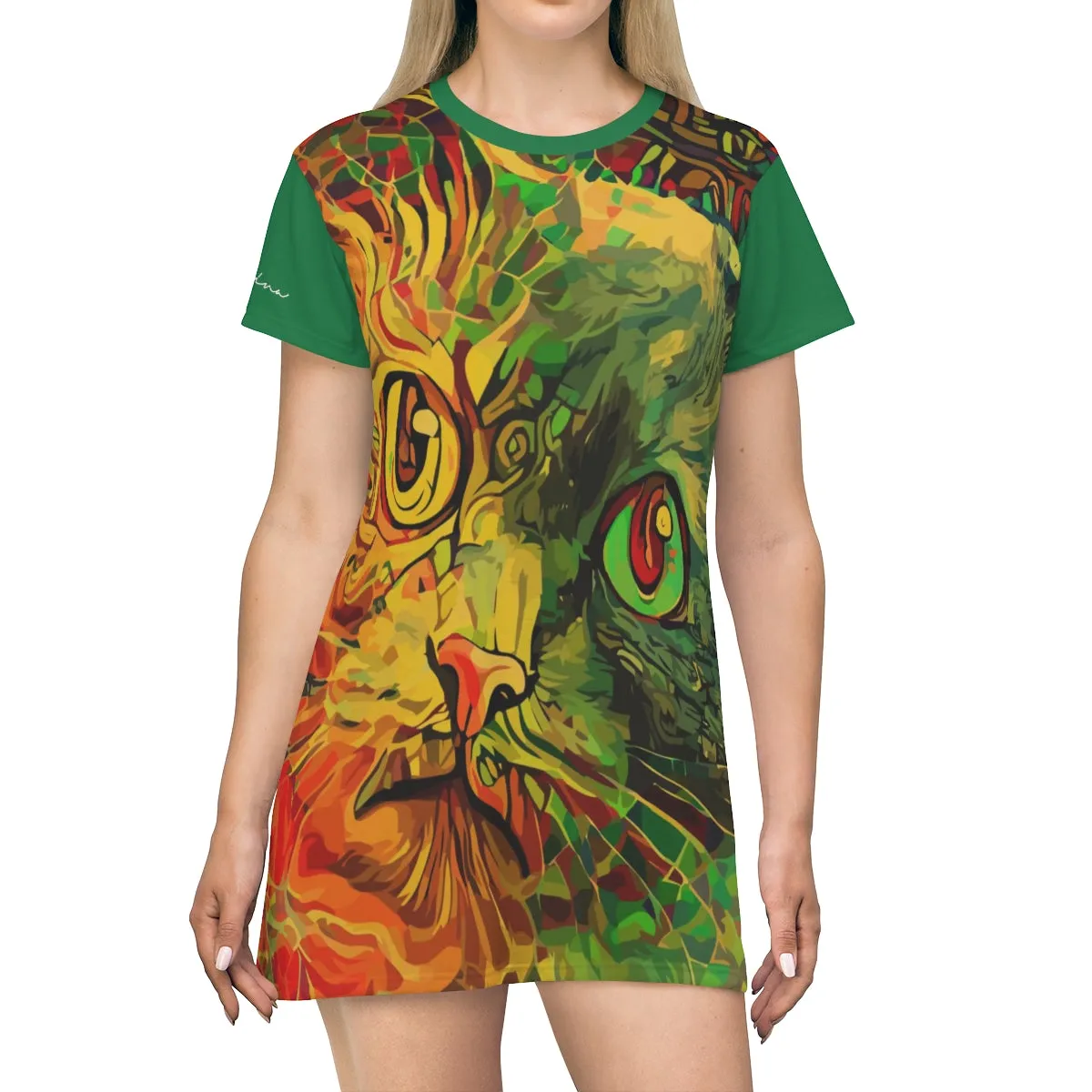 Shirtdress, Energizing Kitty