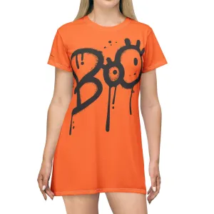 Shirtdress, Orange Boo-Bat