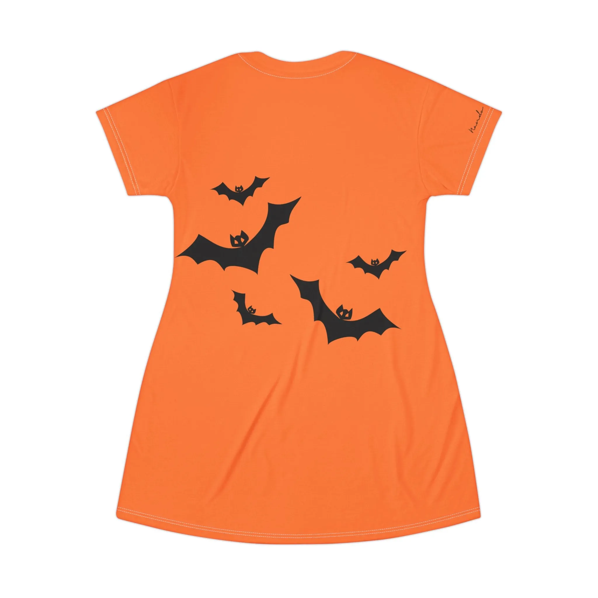 Shirtdress, Orange Boo-Bat