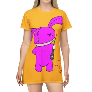Shirtdress, Yellow Halloween Puppet