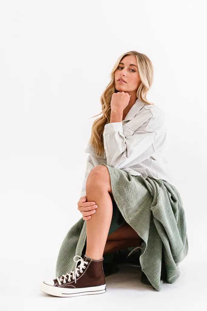Skye Jacket in Gray