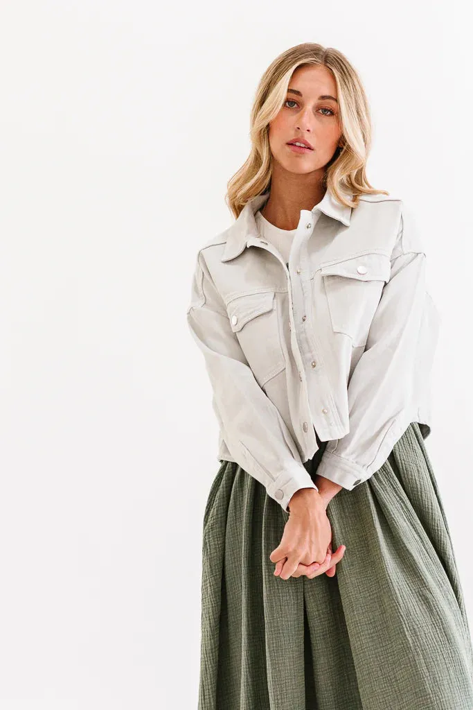 Skye Jacket in Gray