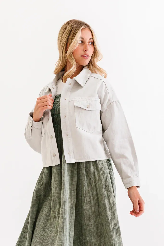 Skye Jacket in Gray