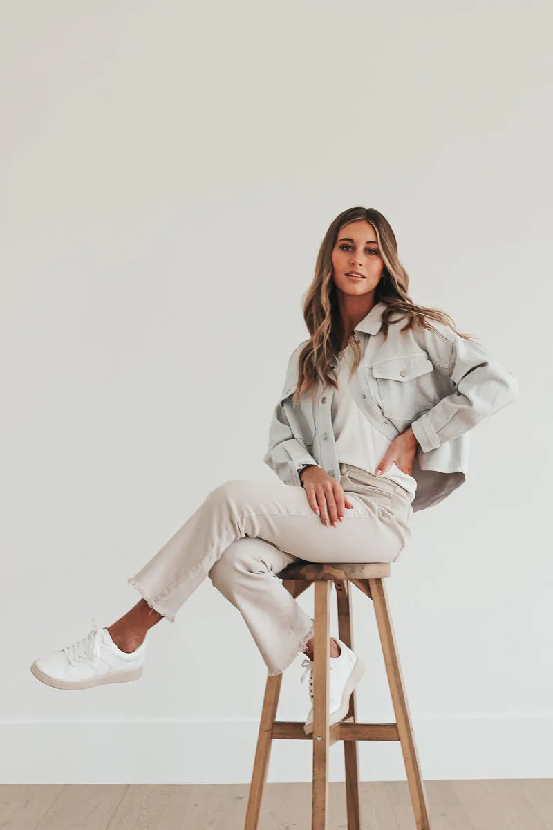 Skye Jacket in Gray
