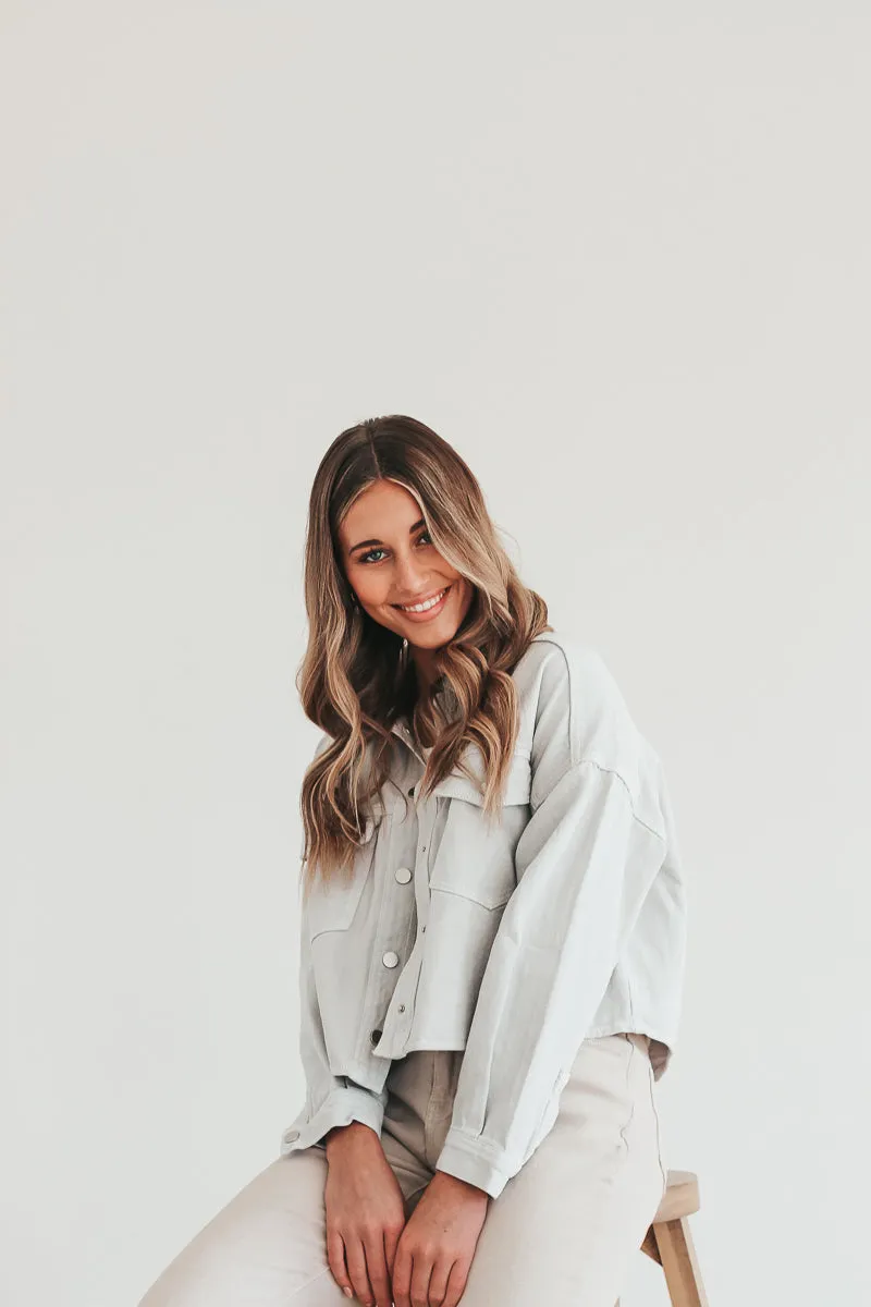 Skye Jacket in Gray