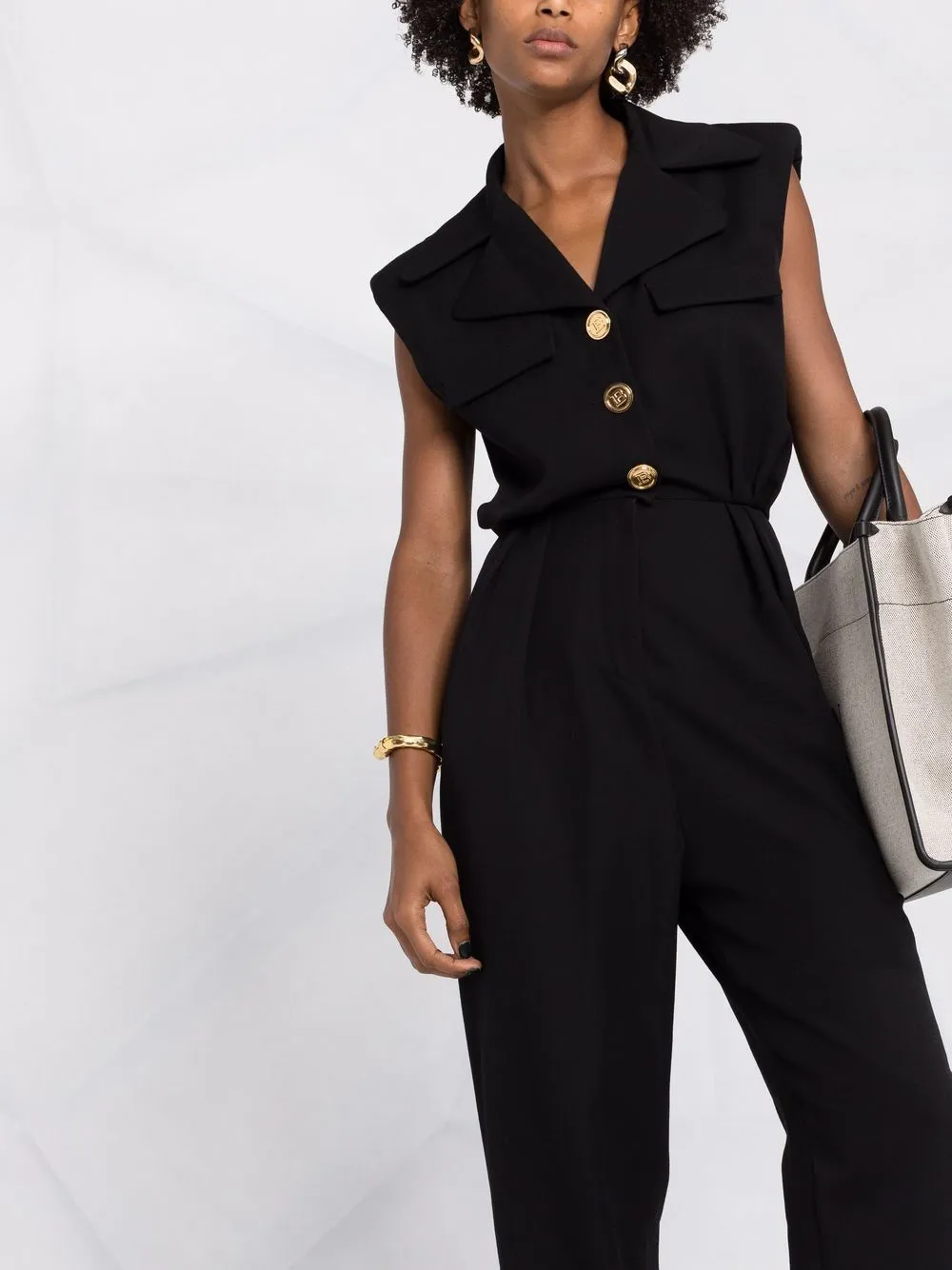 Sleeveless jumpsuit