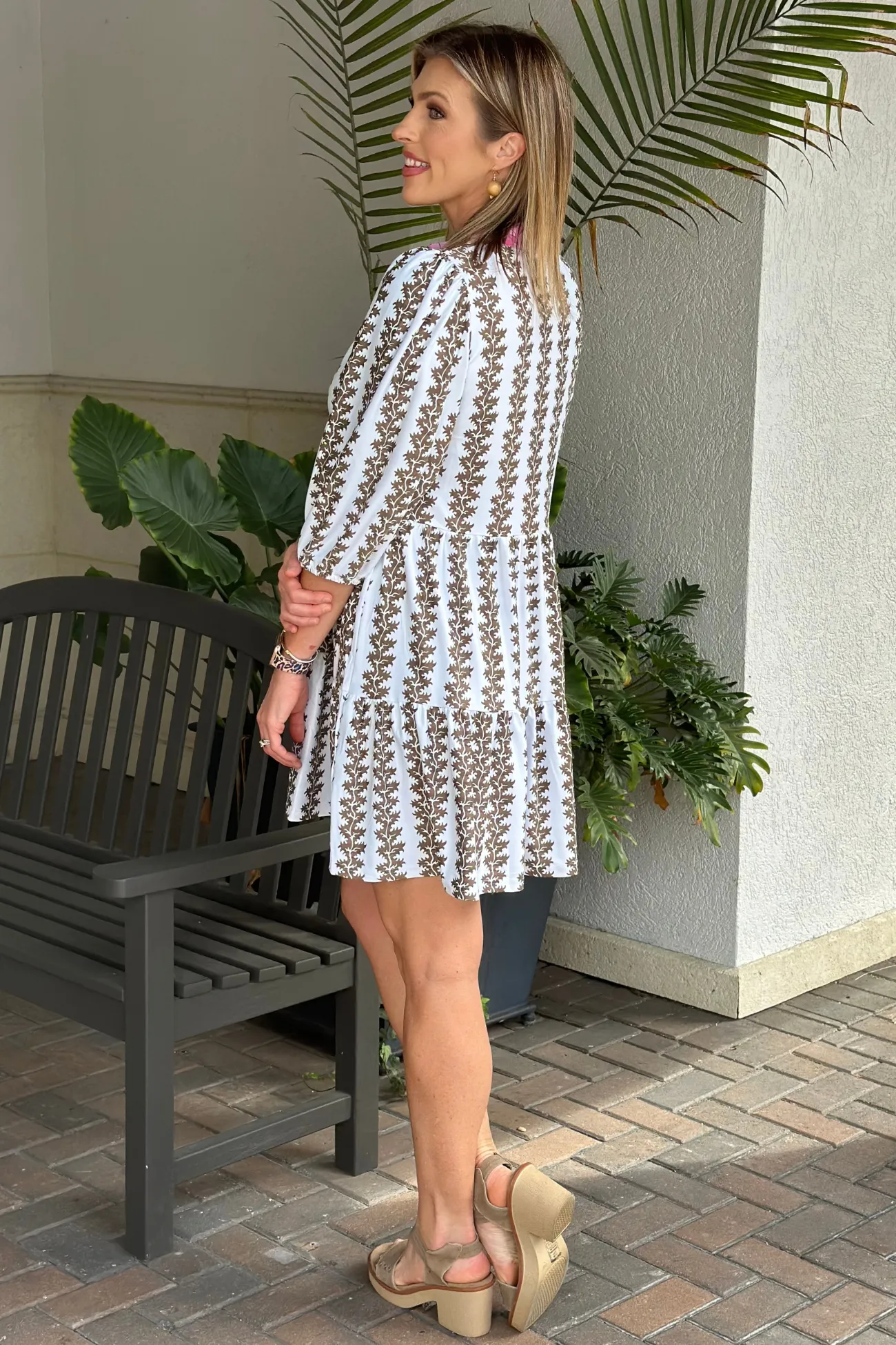 Smith & Quinn Coconut Vine Tory Dress