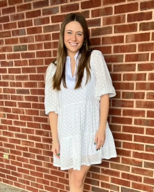 Smith & Quinn Tory Dress in White Eyelet