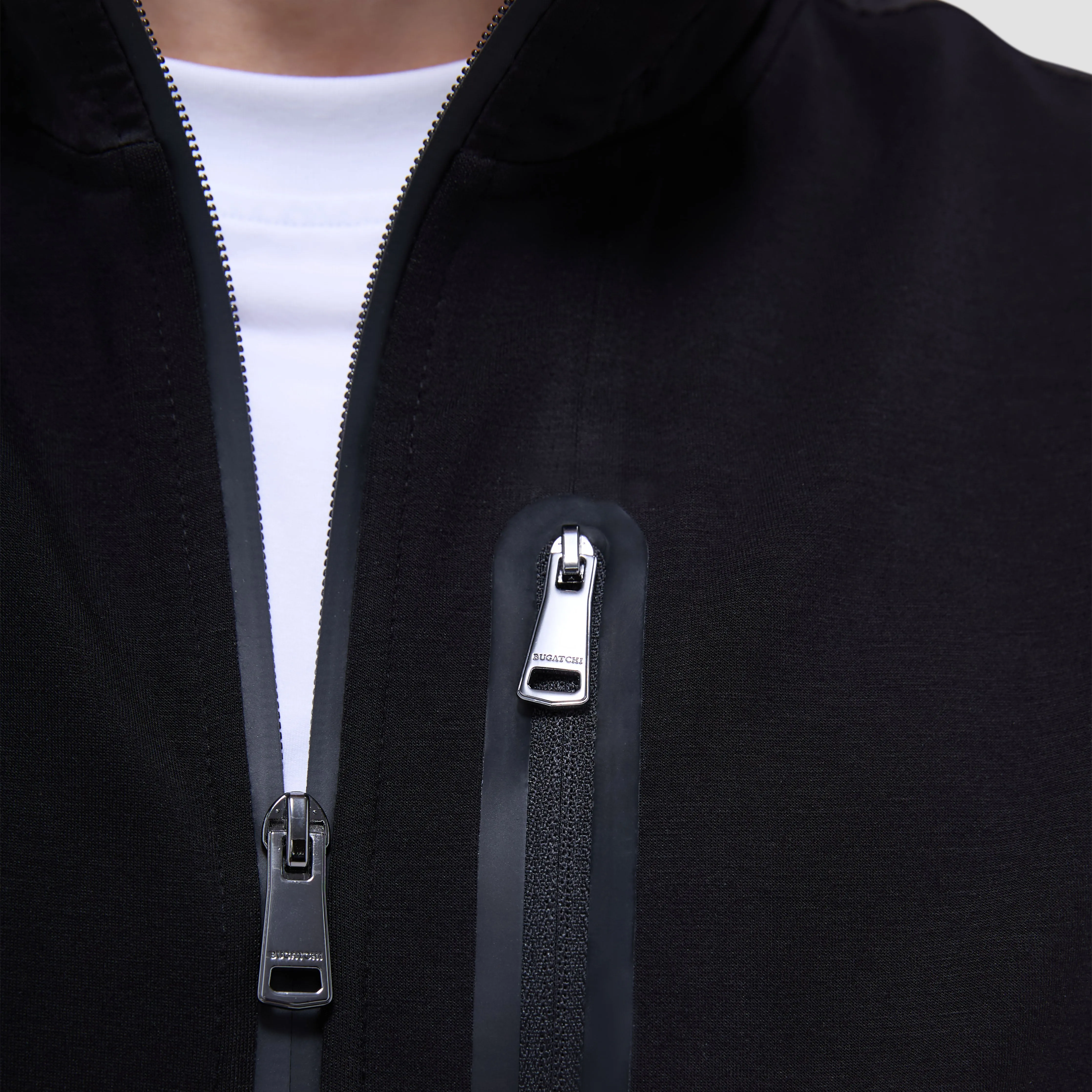 Soft Touch Solid Vest With Hood
