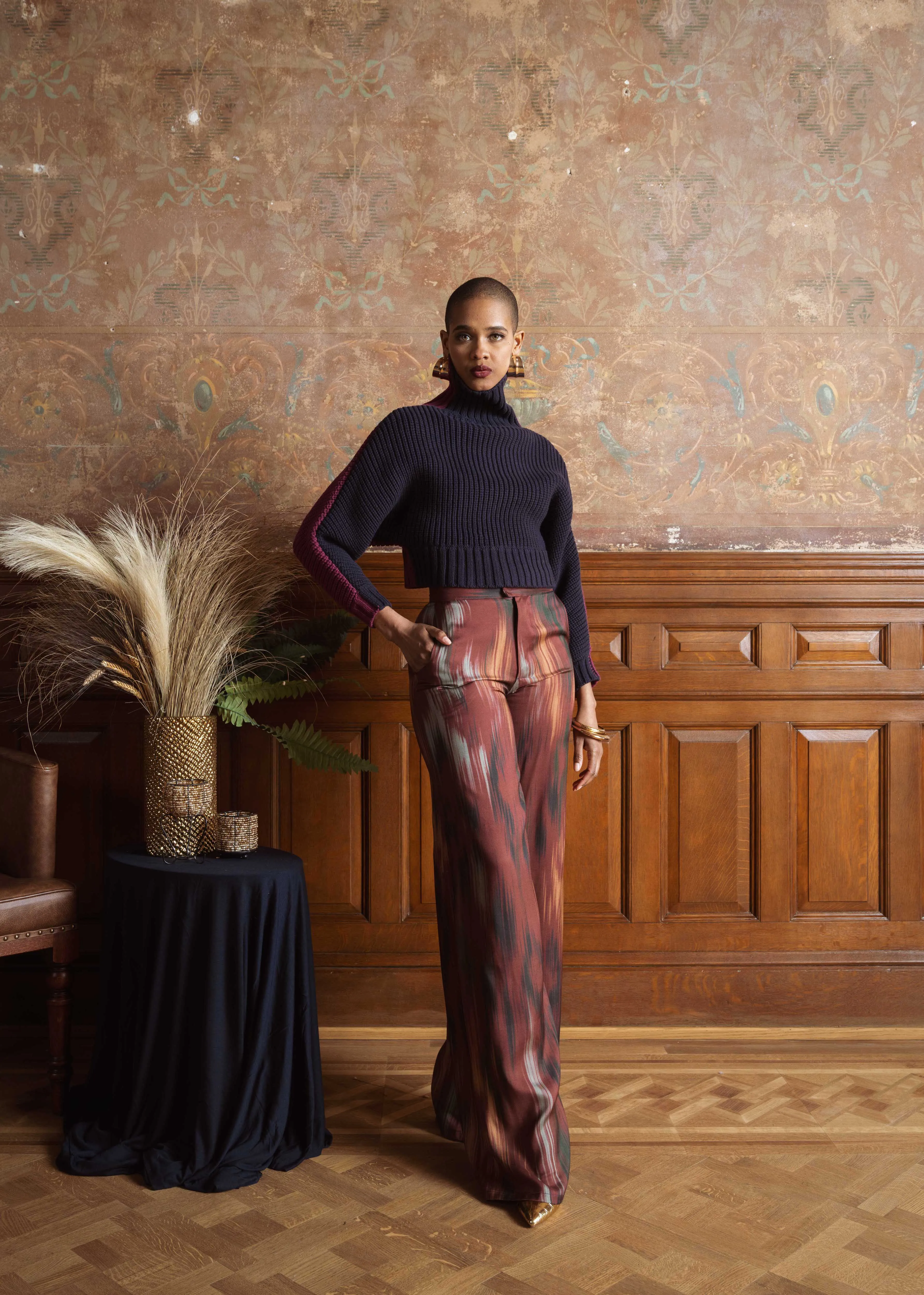 Soft Wide Leg Trouser