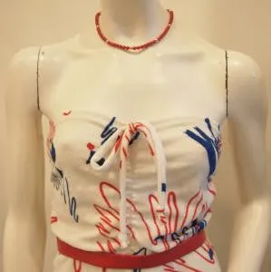SQUIGGLY COOL TERRY VINTAGE ROMPER