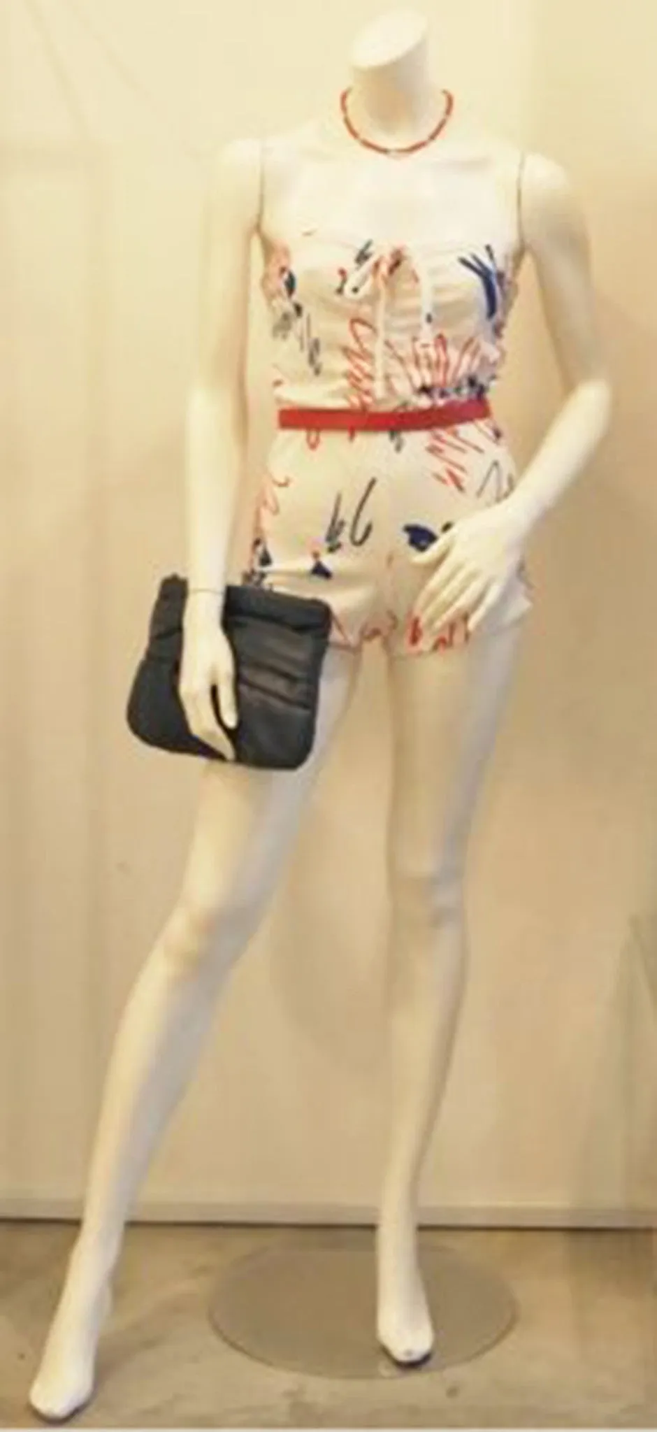 SQUIGGLY COOL TERRY VINTAGE ROMPER