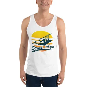 Stone Age Men's Retro Logo Tank Top - Print on Demand