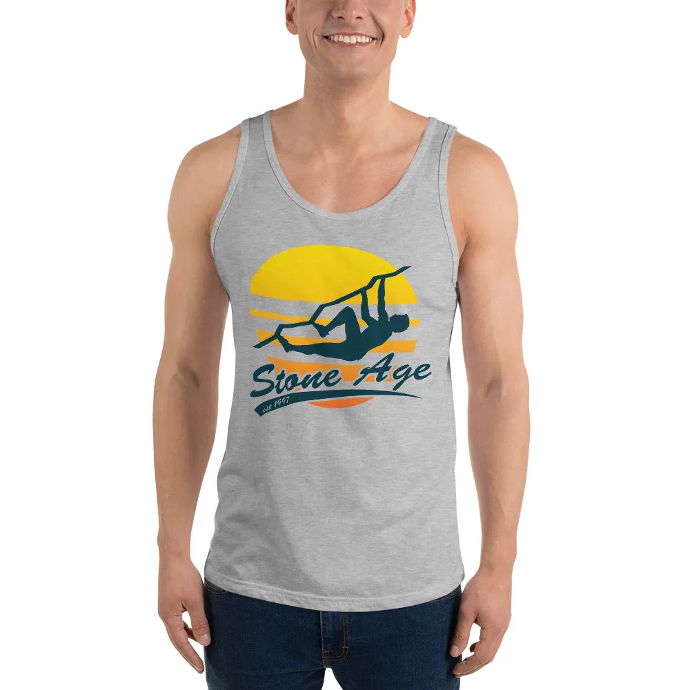 Stone Age Men's Retro Logo Tank Top - Print on Demand