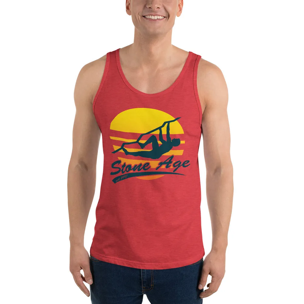 Stone Age Men's Retro Logo Tank Top - Print on Demand