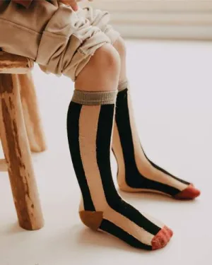 The Stripe Knee High Socks - BABY