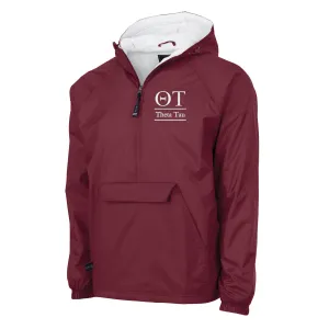 Theta Tau Flannel Lined Windbreaker
