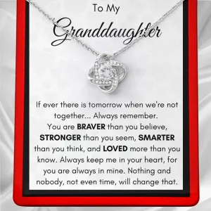 To My Granddaughter Necklace - GD5