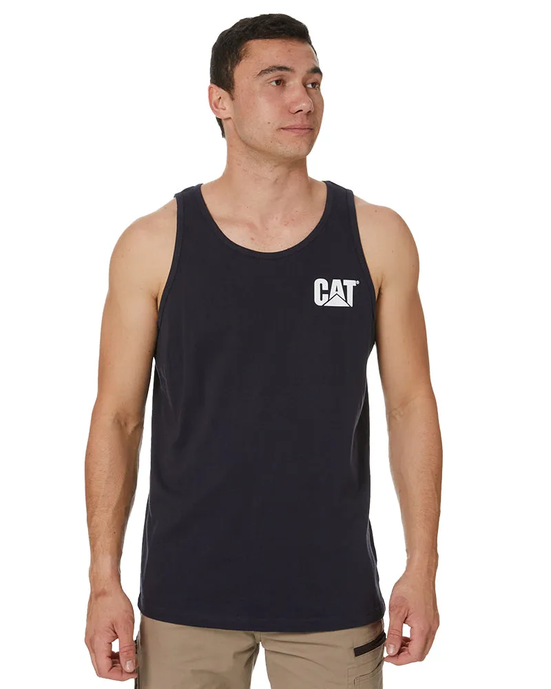 Trademark Singlet - Navy
