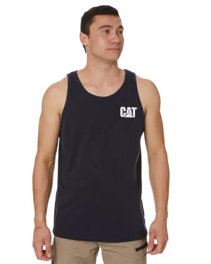Trademark Singlet - Navy